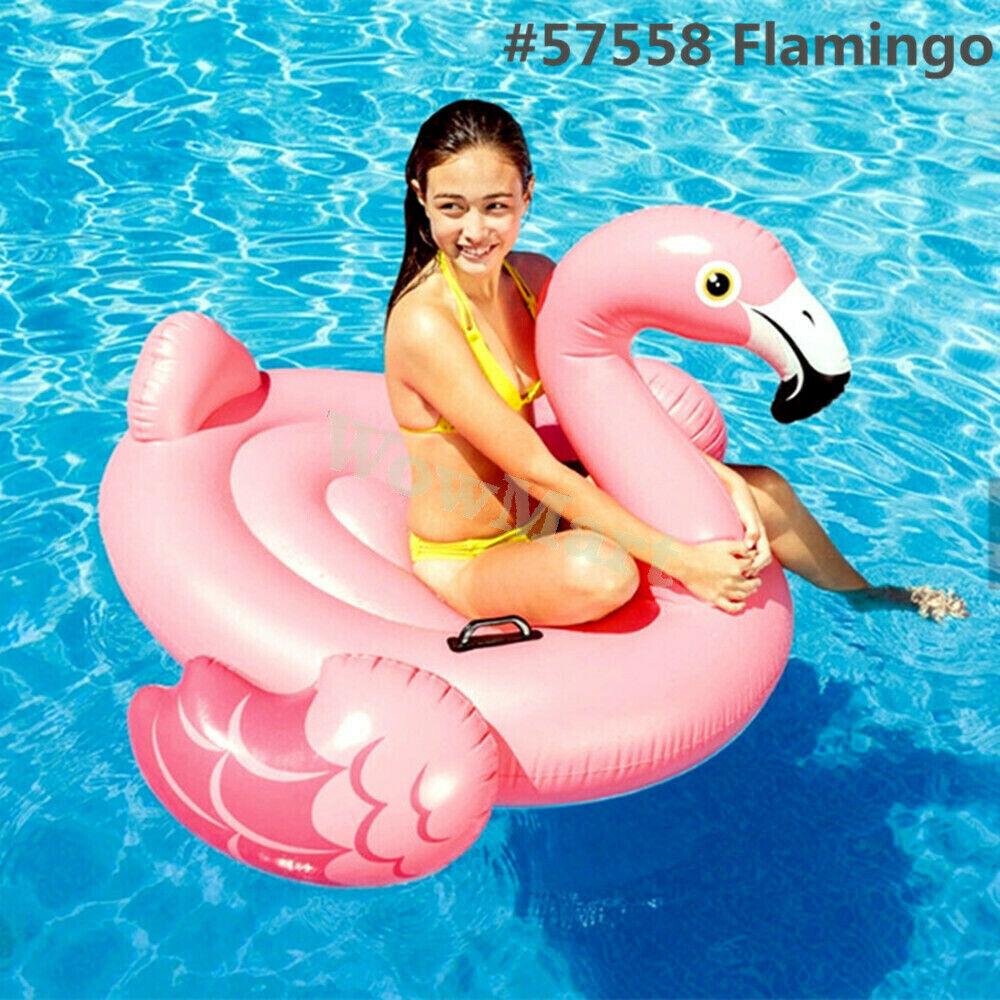 NEW Intex Inflatable Kid & Adult Swimming Pool Toy Ride-On Float Various Design - Picture 19 of 30
