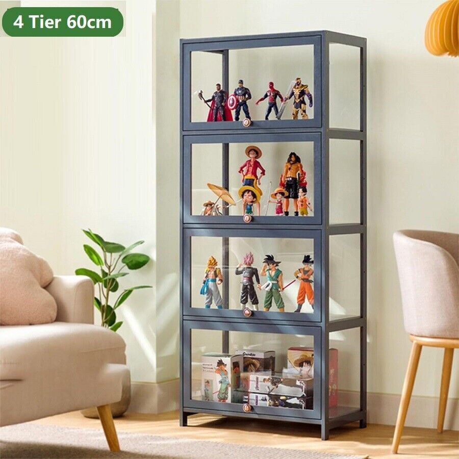 Lego Toy Figure Model Clear Display Case Cabinet Gift Trophy Display Showcase 4T - Picture 9 of 64