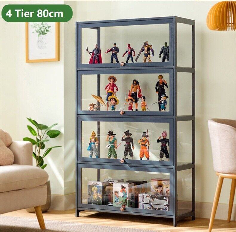 Lego Toy Figure Model Clear Display Case Cabinet Gift Trophy Display Showcase 4T - Picture 25 of 64