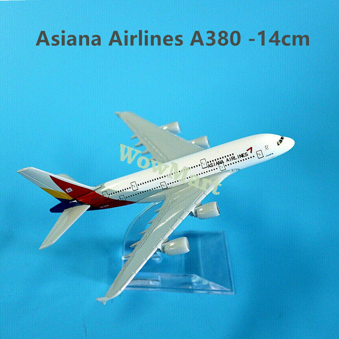 Super Quality Metal Aluminium A380 Aircraft Plane Model 14cm Various Airlines #A - Picture 21 of 120