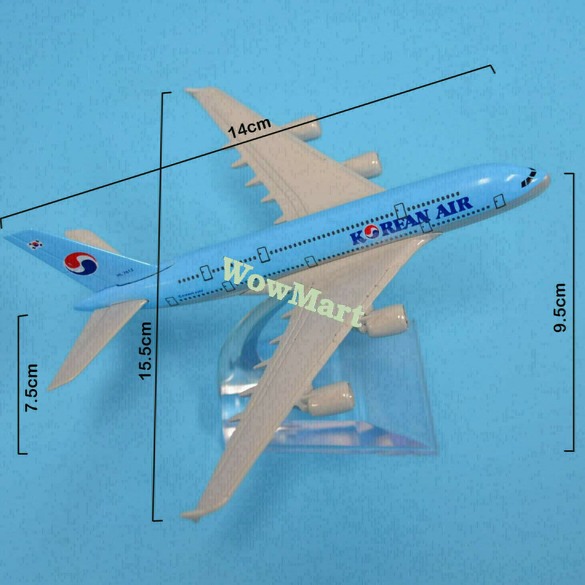 Super Quality Metal Aluminium A380 Aircraft Plane Model 14cm Various Airlines #A - Picture 61 of 120