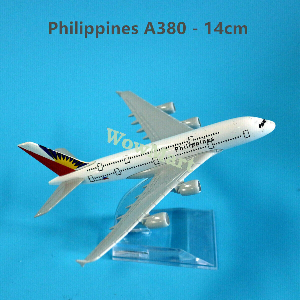 Super Quality Metal Aluminium A380 Aircraft Plane Model 14cm Various Airlines #A - Picture 91 of 120