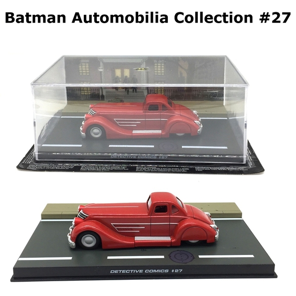 Official 1:43 Eaglemoss DC Comics Batman Automobilia Collection #27 Stand Case