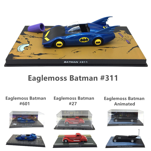 Eaglemoss DC Comics Batman Automobilia #311 601 27 THE ANIMATED SERIES Combo Set