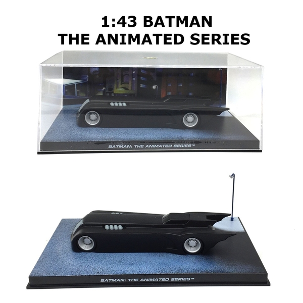 1:43 Eaglemoss DC Comics Batman Automobilia Batmobile THE ANIMATED SERIES 