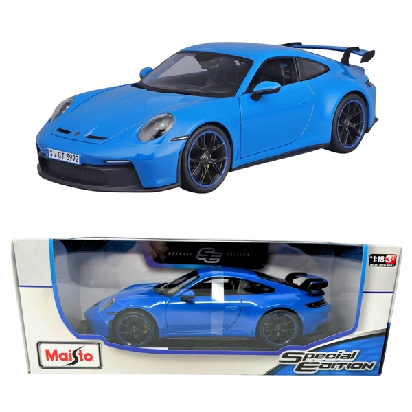 Maisto 1:18 Diecast 2022 Porsche 911 GT3 Car Model Special Edition Collection 