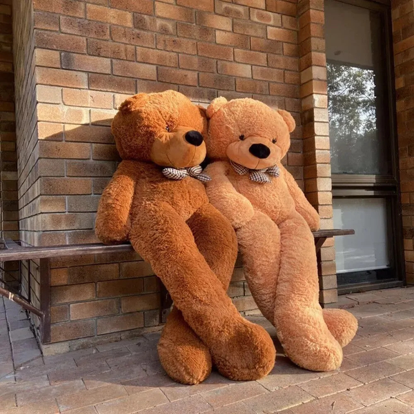 Cuddly Soft Plush Huge Giant Jumbo Stuffed Animal Toy Teddy Bear 1.8m 3-color