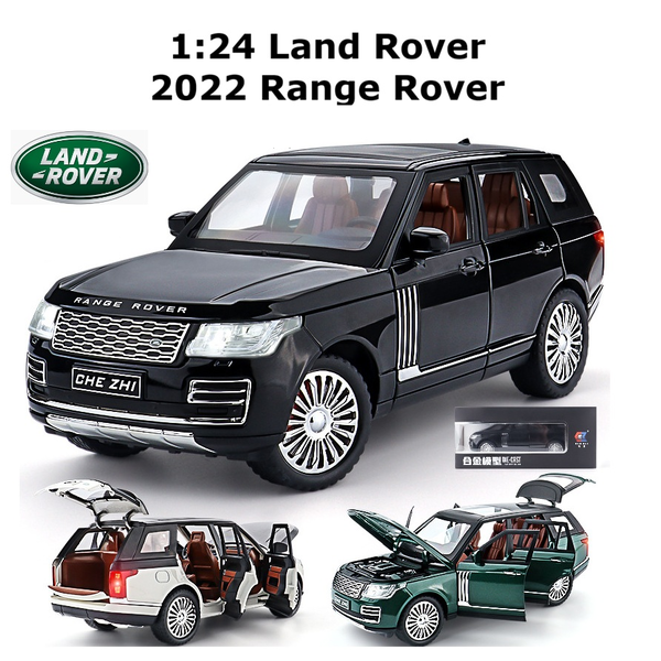 1:24 Alloy Land Rover Range Rover Car Model Car Model Collection Toy Sound Light