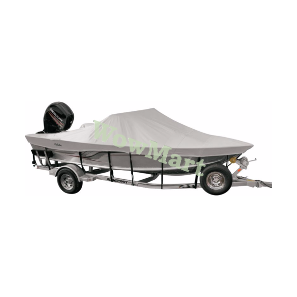 Quality All-Weather American Cabela's RSS V-Hull Outboard Boat Cover 17'x82"