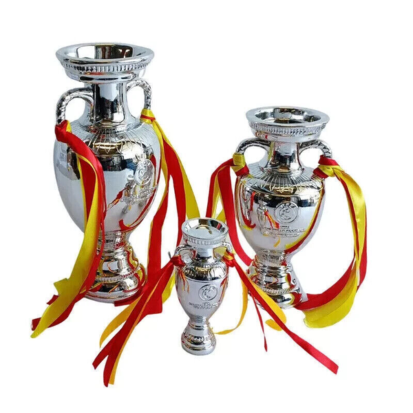 UEFA European Football Championship Cup Euro Delaunay Cup Trophy Model Replica