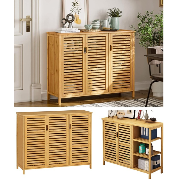 Kitchen Pantry Cupboard Sideboard Bathroom Storage Cabine Hallway Shoe Cabinet