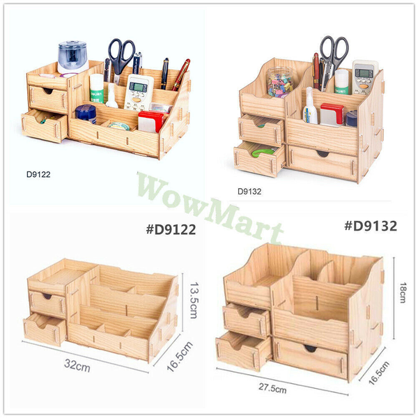 Detachable Makeup Storage Box Cosmetic Stationery Drawer Desktop Table Organiser