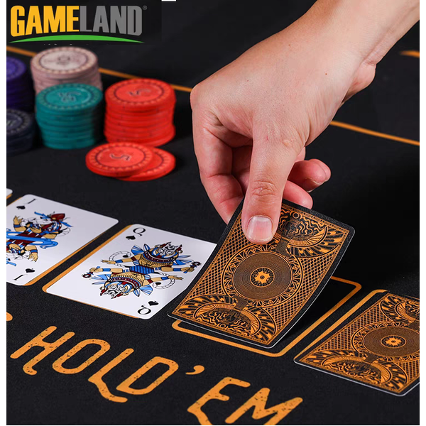 Casino Grade Texas Hold'em PVC Playing Poker Card Jumbo Index Poker Game Card
