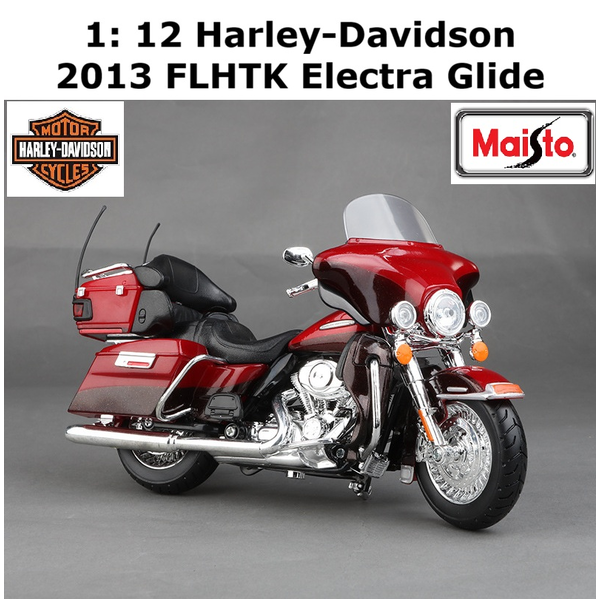 Maisto 1:12 Harley Davidson 2013 FLHTK Electra Glide Ultra Limited Motorcycle