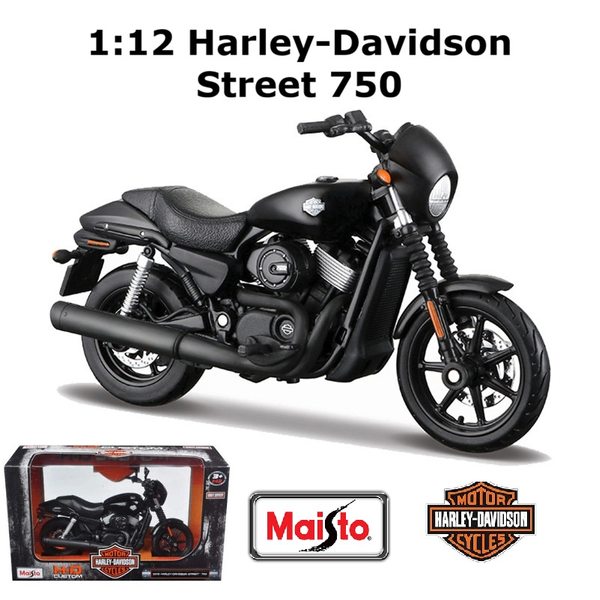 Maisto 1:12 Harley Davidson 2015 Street 750 Diecast Motorcycle Collection Model