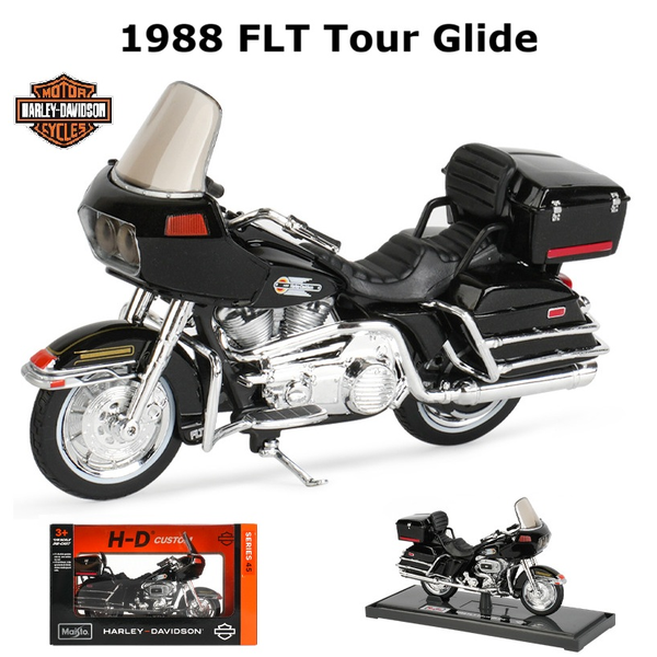 Maisto Harley Davidson 1:18 1988 FLT Tour Glide Motorbike Collection Model New