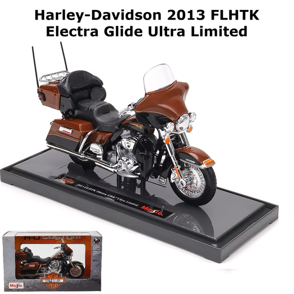 Maisto Harley Davidson 1:18 2013 FLHTK Electra Glide Ultra Limit Motorbike Model