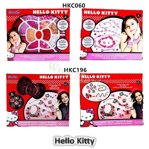 Hello Kitty 6+ Girl Creative Toy DIY Bead Bracelets Jewels Various Set -