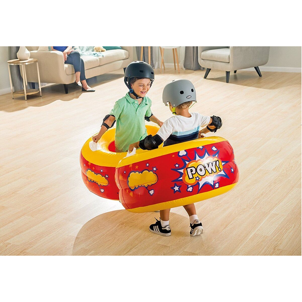 New Kids Gift Intex Kid Play Inflatable 2 x Ka-Pow Bumpers 80 x 38cm #44601 -