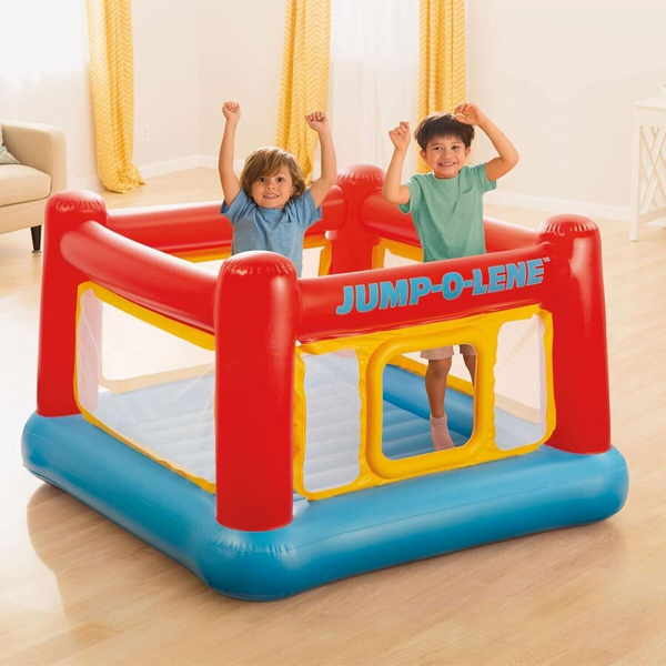 Intex Jump-O-Lene #48260 Kid Inflatable Jumping Castle Bouncer Fun Activity 3-6y