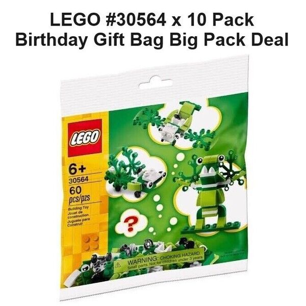10 Pack x LEGO 30564 Build Your Own Monster or Vehicle LEGO Birthday Gift Deal