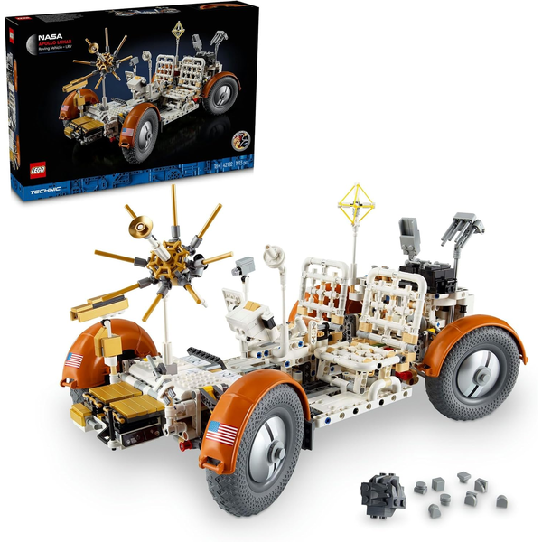 LEGO 42182 Technic NASA Apollo Lunar Roving Vehicle - LRV Space Rover Model Set
