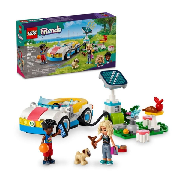 LEGO 42609 Friends Electric Car and Charger LEGO Building Toy 6Y+ Brand New -