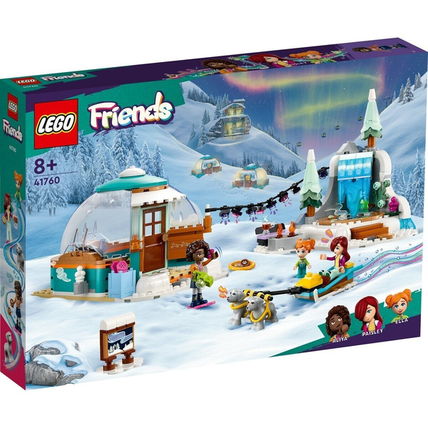 LEGO #41760 Friends Igloo Holiday Adventure LEGO Collection Building Brand New -
