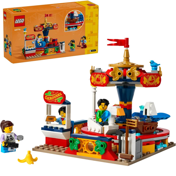 LEGO 40714 Carousel Ride MERRY GO ROUND RIDE Special Edition LEGO Block 8Y+