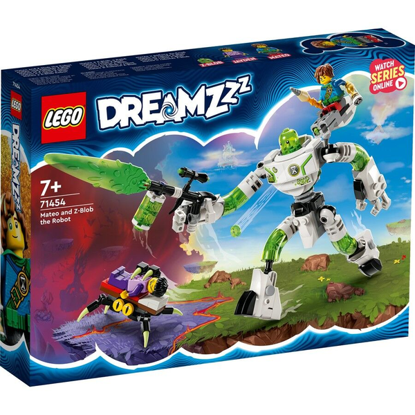 LEGO #71454 DREAMZzz Mateo and Z-Blob the Robot Lego Building Block Brand New 7Y