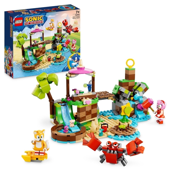 LEGO #76992 Sonic the Hedgehog Amy&#39;s Animal Rescue Island LEGO Building Toy 7Y+ -