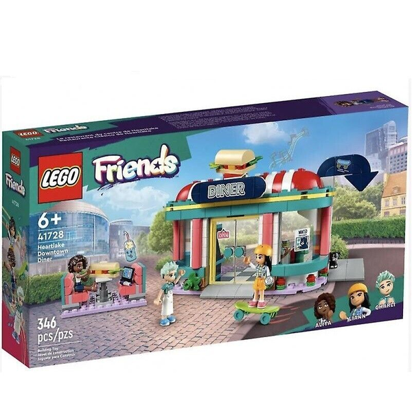 LEGO 41728 Friends Heartlake Downtown Diner LEGO Collection Building Toy 6Y+
