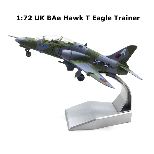 1:72 UK BAe Hawk T Eagle Trainer Plane Model Pre-Built Military Aircraft Model