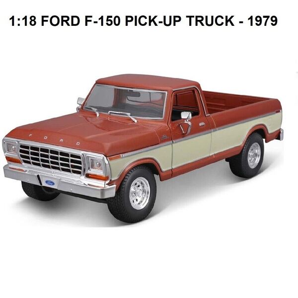 1:18 Maisto Alloy 1979 FORD F-150 Pick-up Truck Car Model Stand Special Edition