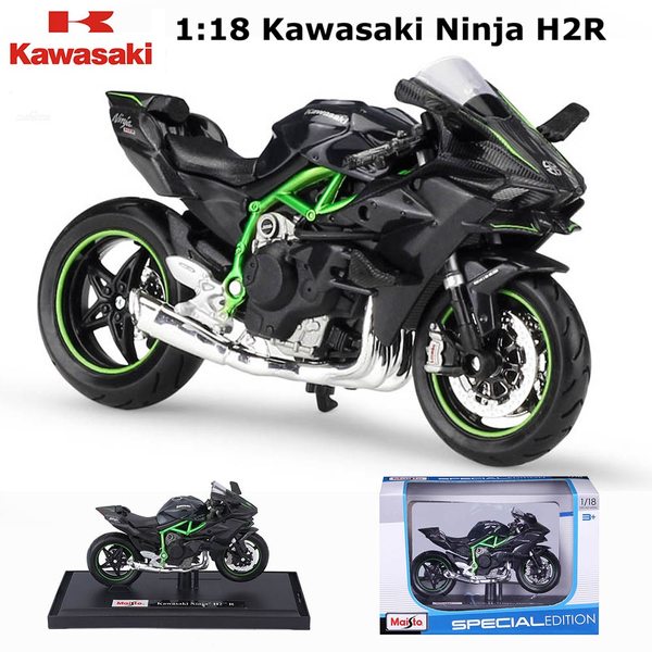 Maisto Diecast 1:18 Kawasaki Ninja H2R Motorcycle Model Motorbike Collection Toy