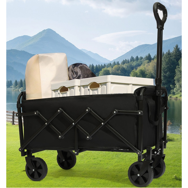 Picnic Utility Beach Wagon Cart Camping Buggy Cart Garden Cart Shopping Trolley