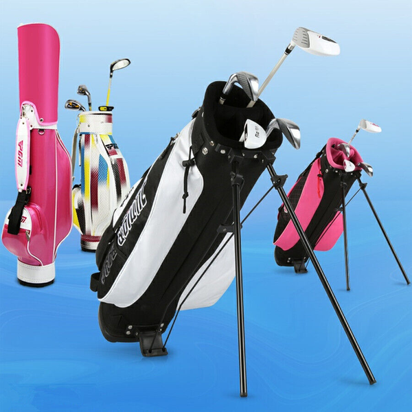 Portable Kid Golf Club Stand Bag Shoulder Carry Kid Golf Stand Bag Waterproof 