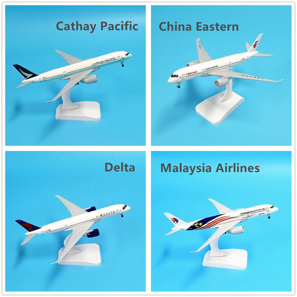 1:350 Quality Alloy Metal Airbus A350 Aircraft Plane Model Airline Collection *