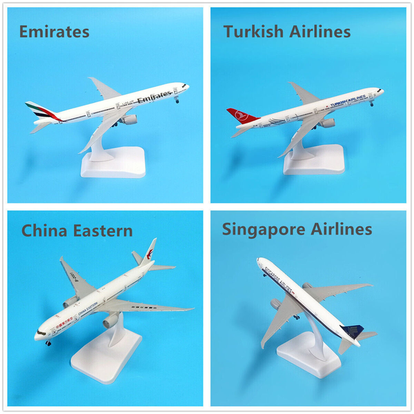 1:360 Quality Alloy Metal Boeing B777 Aircraft Plane Model Airline Collection