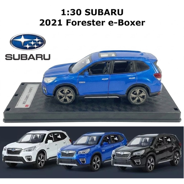 1:30 Diecast Subaru Forester E-Boxer Car Model Sound Light Collection Model Toy