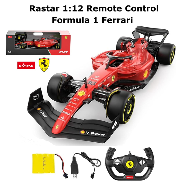 1:12 RASTAR 2.4GHz Remote Control F1 Ferrari Car Model Xmas Birthday Gift RC Toy