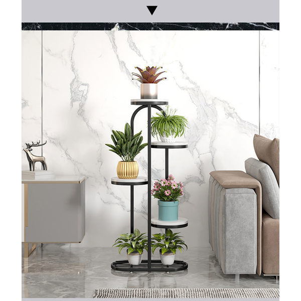 Metal Plant Storage Display Rack Flower Pot Holder Stand Planter Tower Stand