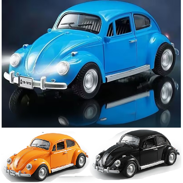1:18 Diecast Volkswagen 1955 Beetle Car Model Classic Collection Car Model Toy