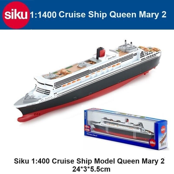 Siku 1:1400 Queen Mary 2 Alloy Diecast Cruise Ship Model Collection Gift Toy