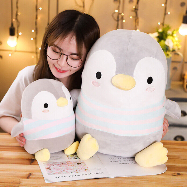 Cuddly Soft Plush Stuffed Animal Penguin Doll Cushion Throw Pillow 30-70cm Gift -