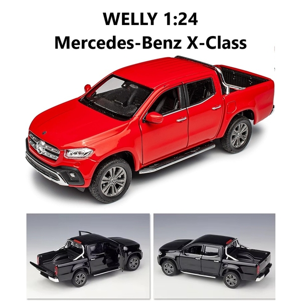 Welly 1:27 Mercedes-Benz X-Class Car Model Diecast Collection Car Model Gift Toy